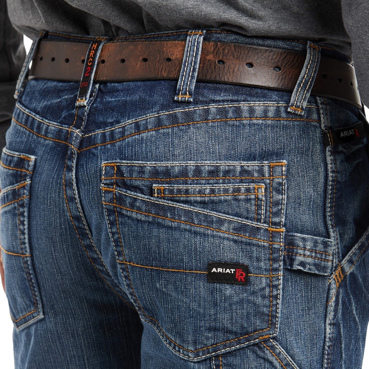 Ariat FR M4 Relaxed Workhorse Boot Cut Jean in Flint